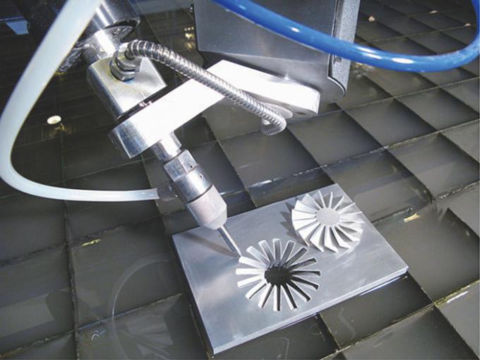 4 tipo de alta pressão de aço CE do pórtico do cortador da água da linha central 37KW de FDA