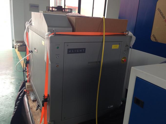 máquina de corte com 2000W, tabela do laser da fibra do CNC do aço carbono de 20mm do cambista