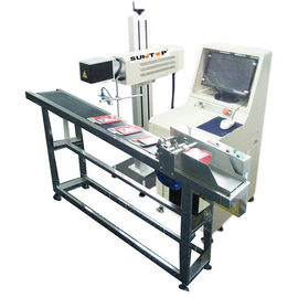 China máquina para a fixação de datas da produção, gravador industrial da marcação do laser do CO2 30W do laser fornecedor