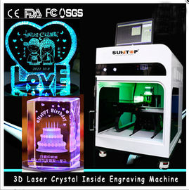 China pontos internos de cristal da velocidade 120.000 da máquina de gravura 2000HZ do laser 3D/minuto fornecedor